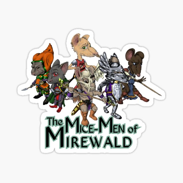 The Mice-Men of Mirewald Sticker