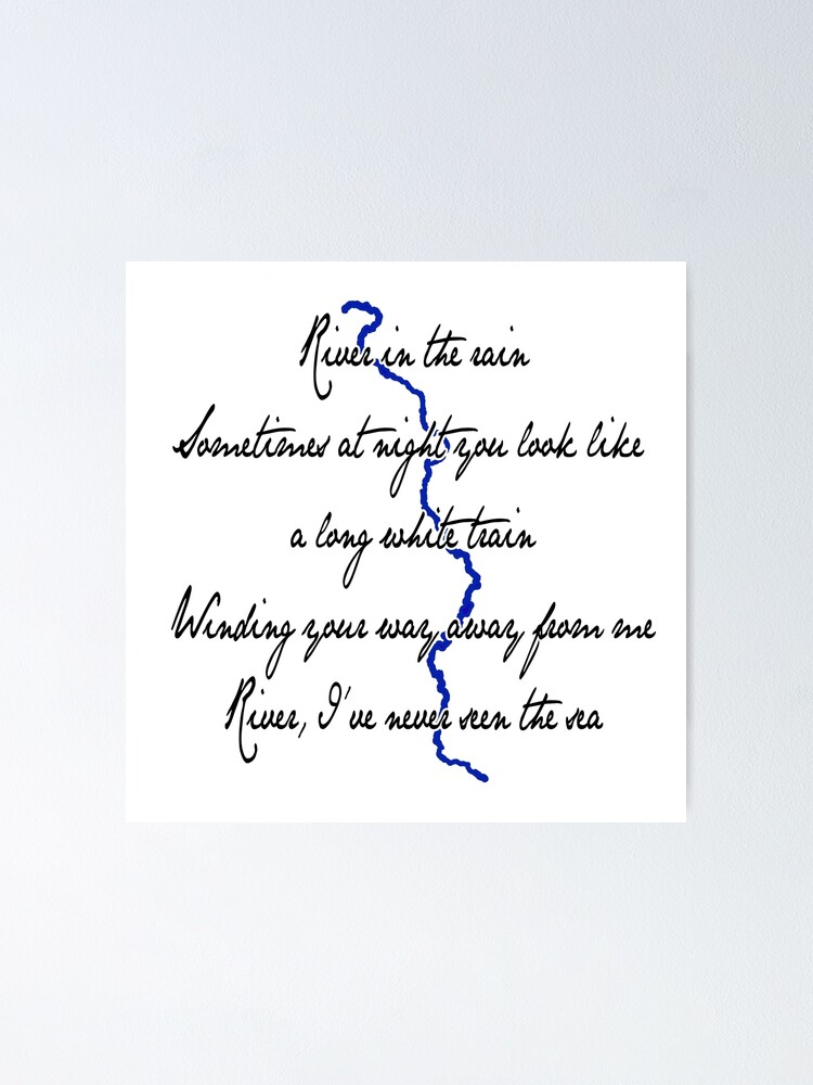 "Mississippi River Quote" Poster by Foxlindesigns Redbubble