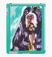 English Springer Spaniel Bright colorful pop dog art iPad Case/Skin