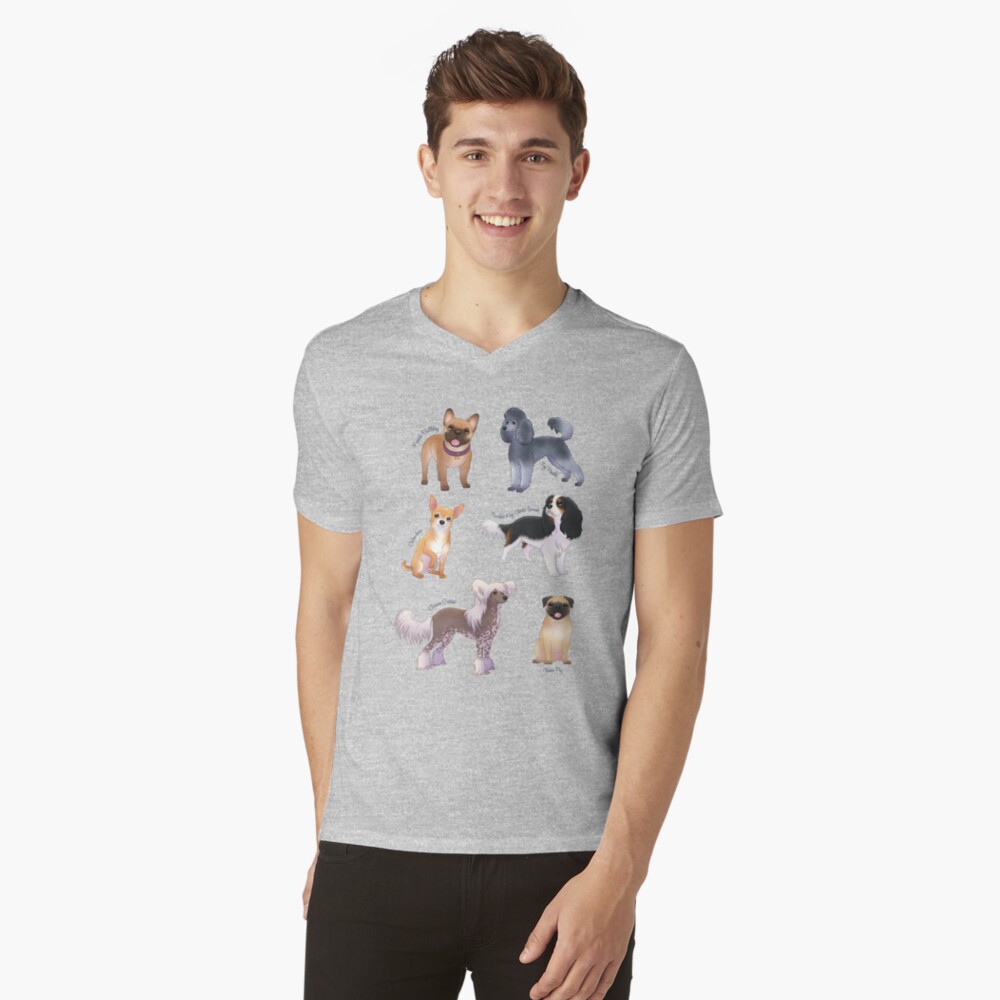Item preview, V-Neck T-Shirt designed and sold by Chiwowy.