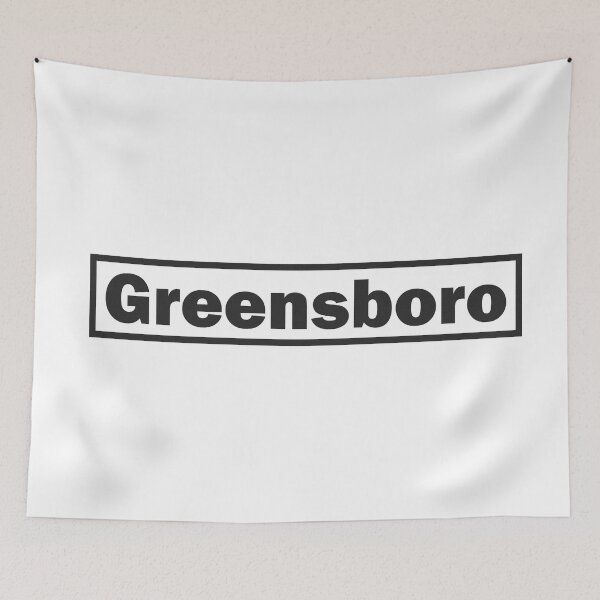 Artikelvorschau, Schriftzug Greensboro entworfen und verkauft von game2genesis.