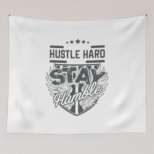 Item preview, Humble - Hustle Hard - Humility Modesty Respectfulness designed and sold by stuch75.