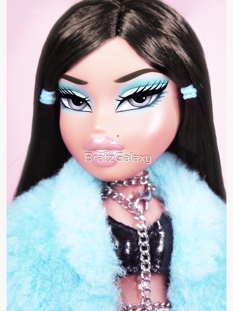 bratz black hair blue eyes