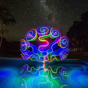 Artwork thumbnail, Psychedelic Reflection by Rod Evans