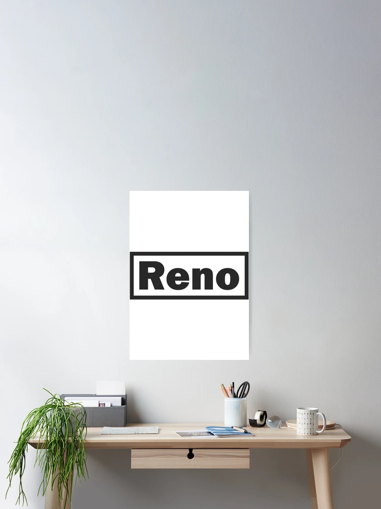 Thumbnail 2 of 3, Poster, Lettering Reno designed and sold by game2genesis.