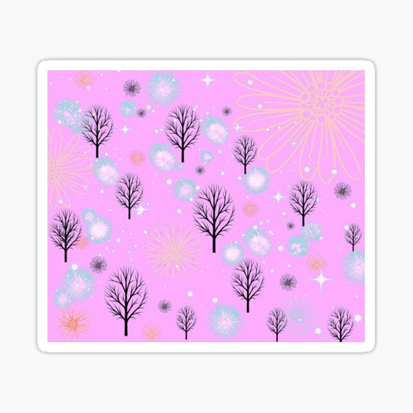 Winter wonderland design Sticker