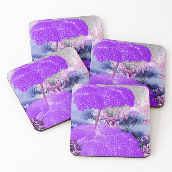 Item preview, Purple Yarrow-Available As Art Prints-Mugs,Cases,Duvets,T Shirts,Stickers,etc designed and sold by born30.
