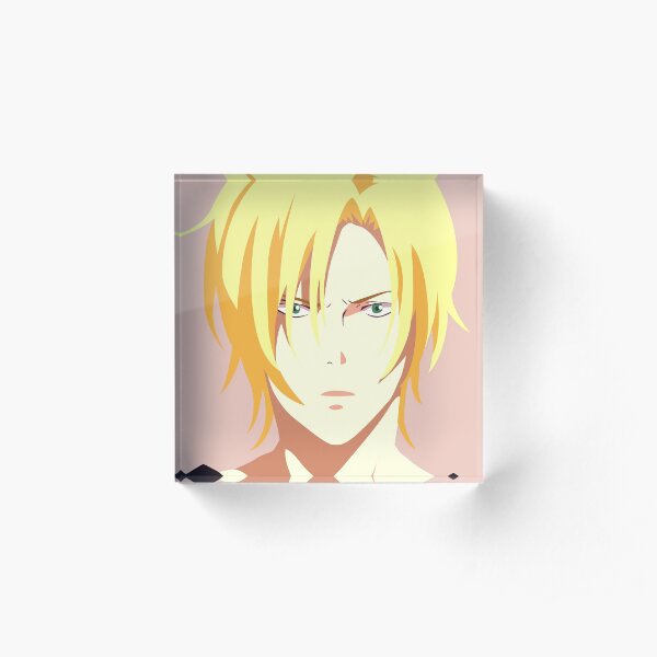 Ash Lynx - Banana Fish Vector Art Acrylic Block