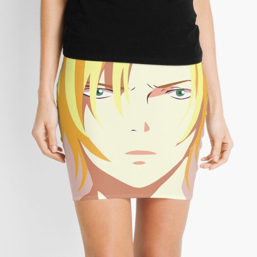 Ash Lynx - Banana Fish Vector Art Mini Skirt