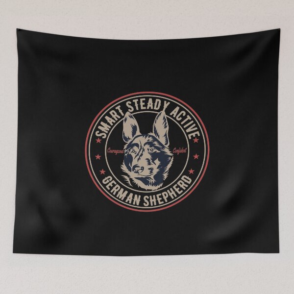 Item preview, smart steady active german shepherd designed and sold by Department61.