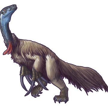 Artwork thumbnail, Therizinosaurus cheloniformis by CoffeeBlack Illustration