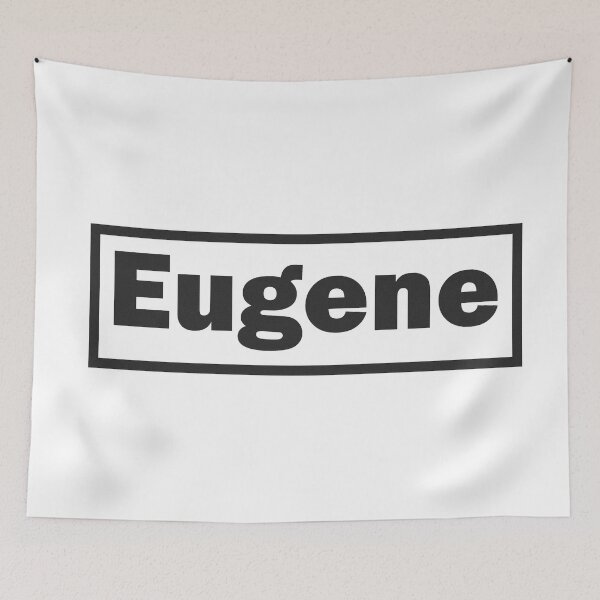 Artikelvorschau, Schriftzug Eugene entworfen und verkauft von game2genesis.