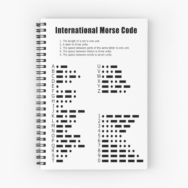 Artikelvorschau, Internationaler Morse-Code entworfen und verkauft von allhistory.