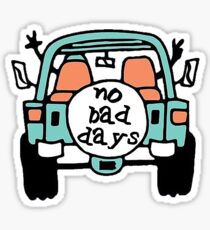 keine schlechten tage Sticker