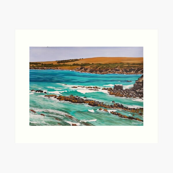 Item preview, Whalers way coastline designed and sold by Mady Lewis.