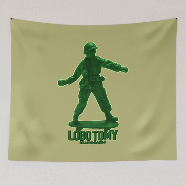 Item preview, TOUGH RIDER by LOBO TOMY skateboards designed and sold by boozecruisecrew.