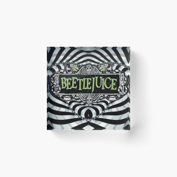 Beetlejuice Acrylic Block