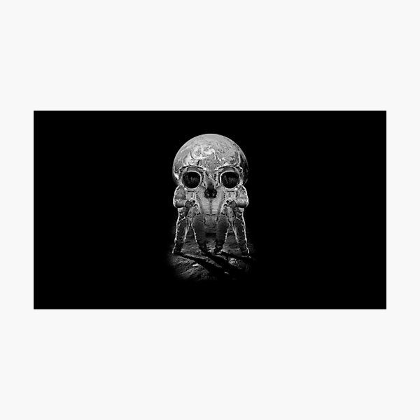 Item preview, Skull Astronaut designed and sold by Lilia Jacobs.