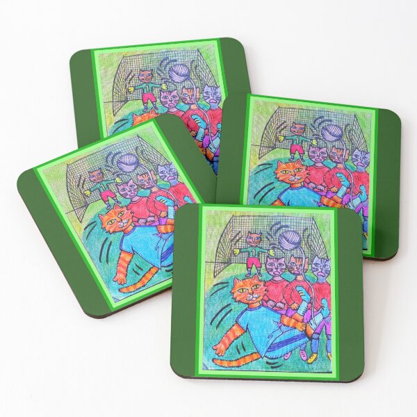 Item preview, Football Cats designed and sold by PaniaBrown.