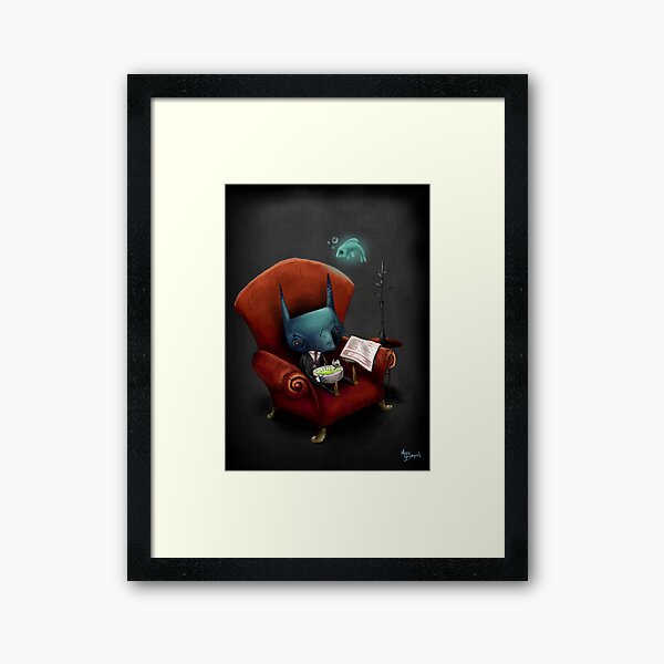Fish Soup Framed Art Print