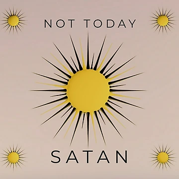 Artwork thumbnail, Not Today Satan by RNF1