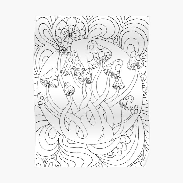 Download Coloring Book Posters Redbubble