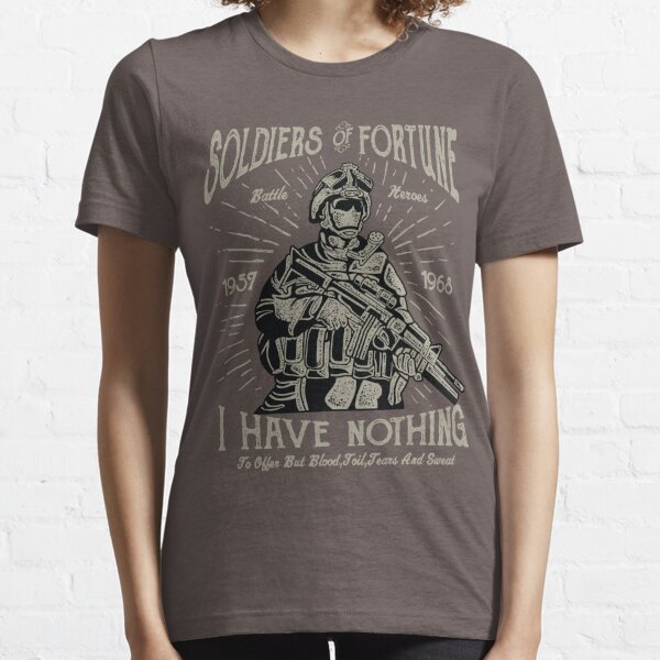 soldier of fortune t shirt