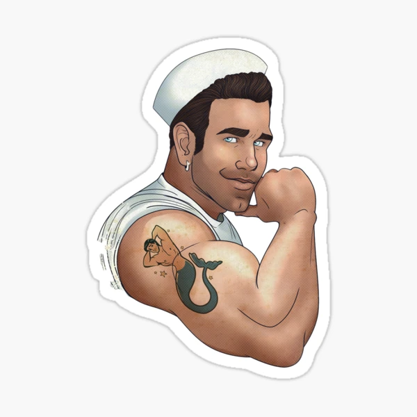 Ahoy sailor Sticker