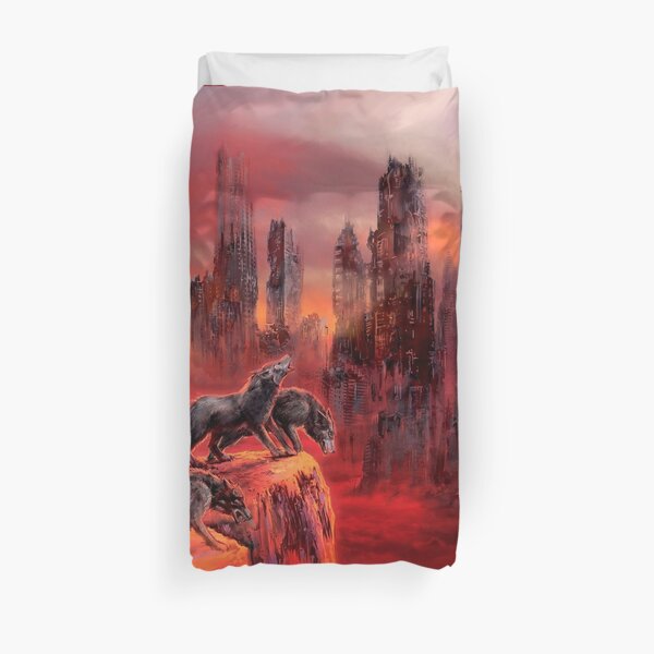 Wolves of Future Passed Duvet Cover