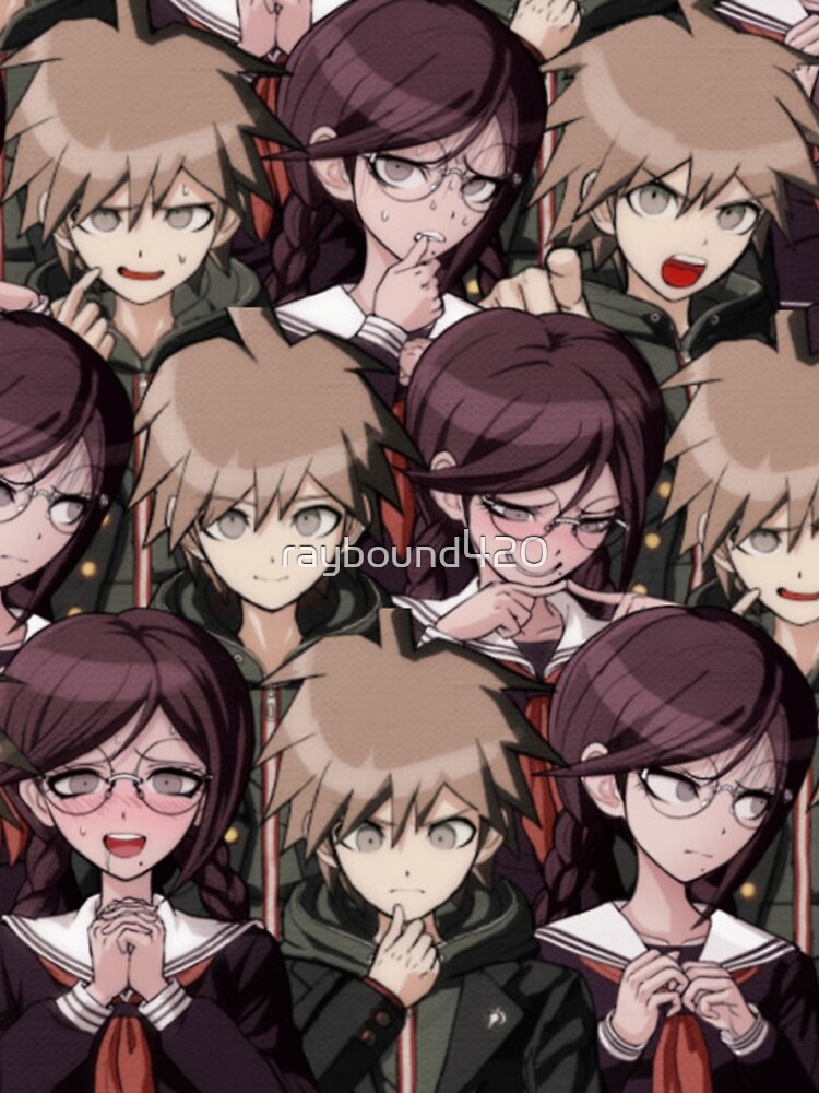 "Makoto Naegi/Toko Fukawa" Leggings for Sale by raybound420 Redbubble