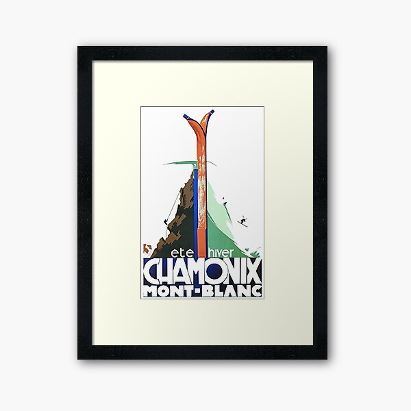 chamonix Framed Art Print