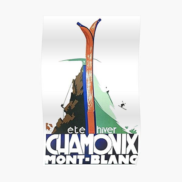 chamonix Poster