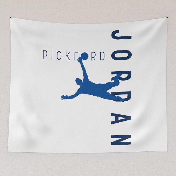 Item preview, JORDAN PICKFORD DIVEMAN BLUE designed and sold by GameOfTwoHalves.