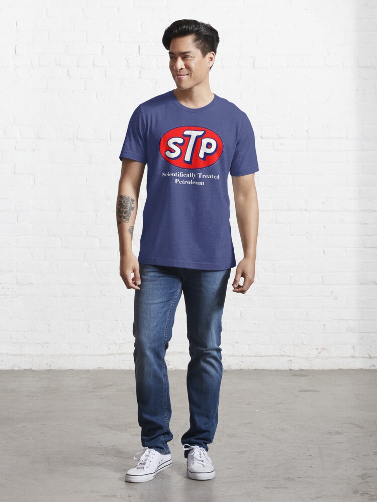 "STP Scientifically Treated Petroleum The Meaning" Tshirt for Sale
