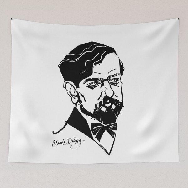 Item preview, Claude Debussy designed and sold by Irina Ivanova.