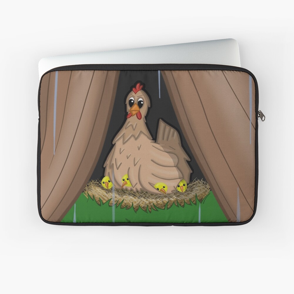 Poultry Piracy Laptop Sleeve