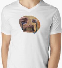 High Contrast Men's V-Neck T-Shirt