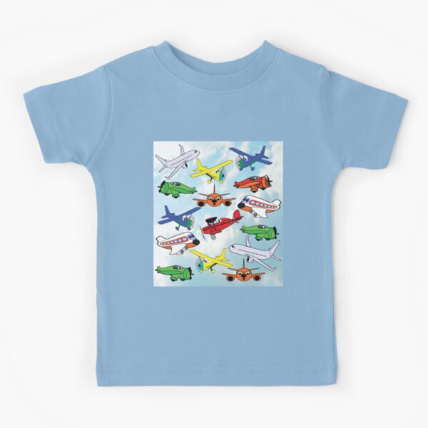 New Cartoon Planes Printed T Shirt For Boy Men Fashion Casual T