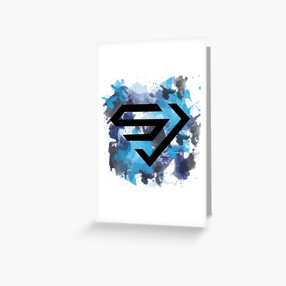 F(x) logo Splatter Paint Poster for Sale by ArcticFire005