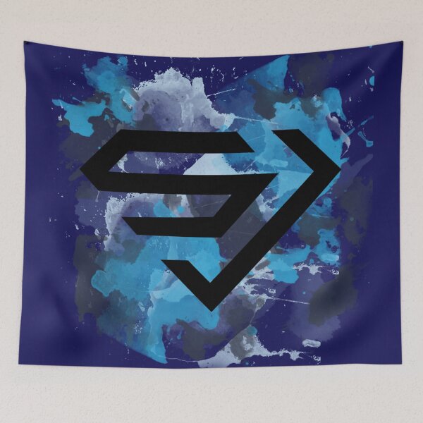 Item preview, Super Junior logo splatter paint designed and sold by ArcticFire005.