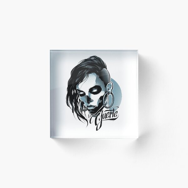 Item preview, La Muerte - Sugar skull Lady designed and sold by Blackout  Brother.