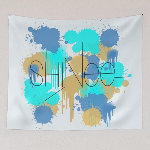 Item preview, SHINee logo Splatter Paint designed and sold by ArcticFire005.