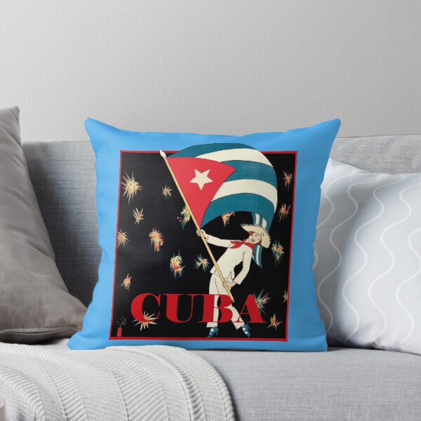 Item preview, Cuba Flag Girl and Fireworks Celebration designed and sold by Drewaw.