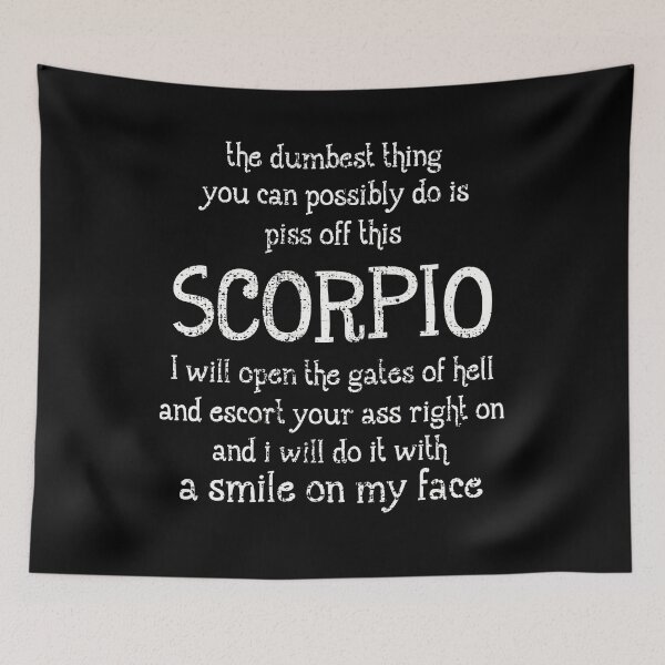 Item preview, Scorpio Zodiac Sign T-Shirt designed and sold by 4tomic.
