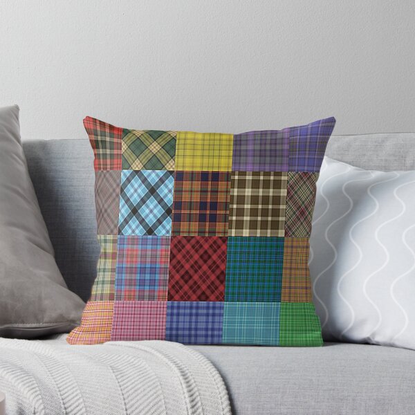 Item preview, Plaid-A-Rama Mismatched Plaids designed and sold by SerpentSkyArts.