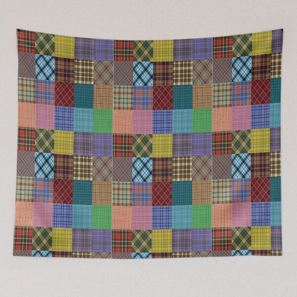 Item preview, Plaid-A-Rama Mismatched Plaids designed and sold by SerpentSkyArts.