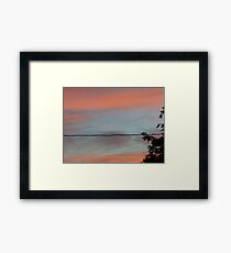 wire Framed Print