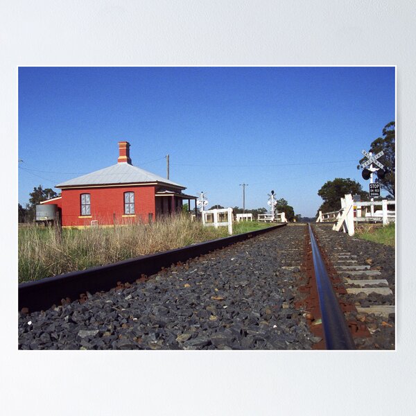 Item preview, Rail crossing somewhere near Tamworth, NSW designed and sold by Bev Pascoe.