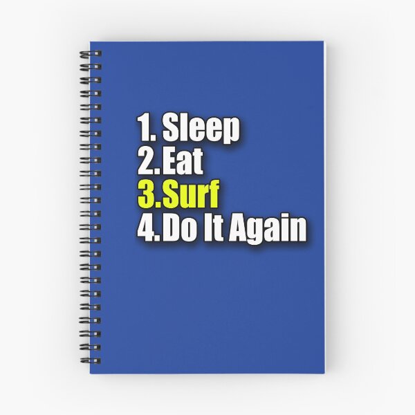 Item preview, Surf T-Shirt - Surfing Clothing Sticker Bag Sleep Eat Do It Again designed and sold by deanworld.