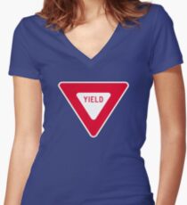 Yield Women's Fitted V-Neck T-Shirt